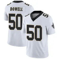 Nike Andrew Dowell New Orleans Saints Men's Limited White Vapor Untouchable Jersey