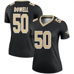 Nike Andrew Dowell New Orleans Saints Women's Legend Black Jersey